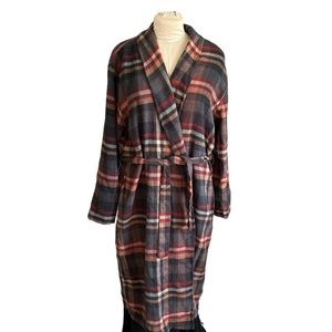 Nordstrom Men’s Plaid Robe Size Medium/Large